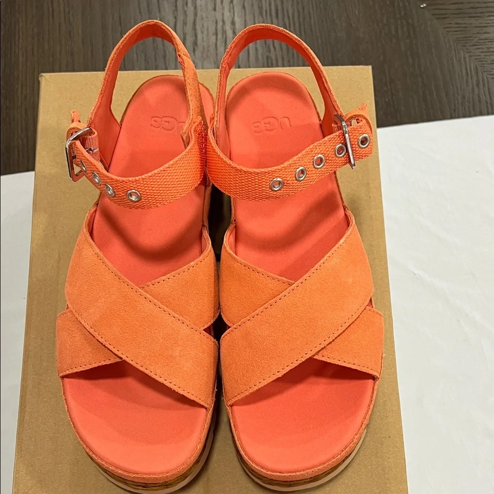 Aubrey Ankle Strap Platform Sandal